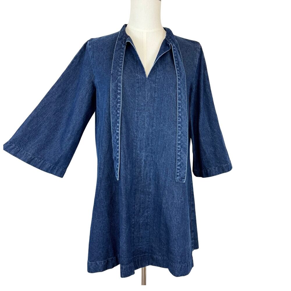 Pomander Place Tuckernuck Denim Marsella Mini Dress XL